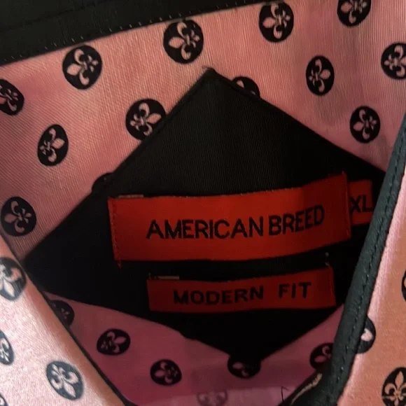Men’s dress T-shirt American breed - Picture 2 of 2